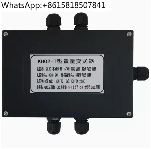 

Four in One Weight Transmitter KH02/4-20ma/mv Weighing Sensor Amplifier 0-10v/0-5v