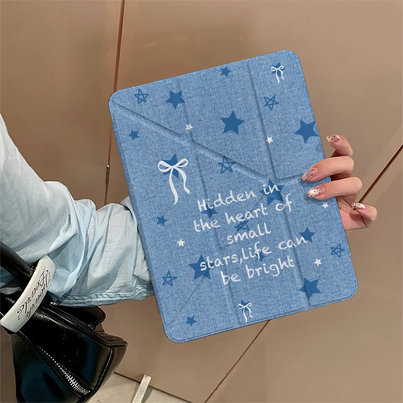 Cowboy Stars English Y2K Cover For iPad Pro 13 11th M5 M4 12.9 A16 10 8 7 9th 10th For Ipad Air 11 M2 M3 Mini Tablet Case