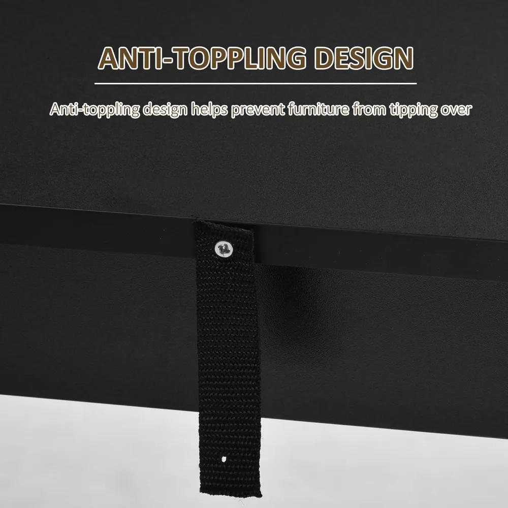 Mesa de bar moderna, mesa de comedor con altura de mostrador y 3 estantes de almacenamiento para cocina, comedor, sala de estar, negro