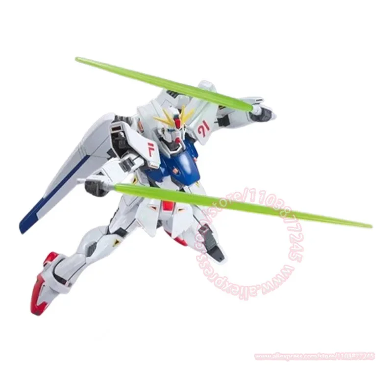 BANDAI F91 GUNDAM HGUC 1/144 Trendy Figuur Desktop Ornament kinderen Verjaardagscadeau Randmodel Actiefiguren Montage