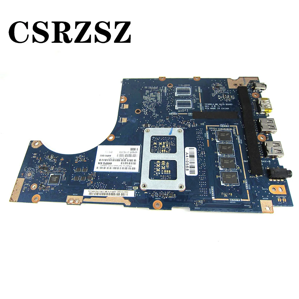 CSRZSZ Original For ASUS TP300LA Laptop motherboard REV 2.0 with i5-4200u CPU 100% Tested