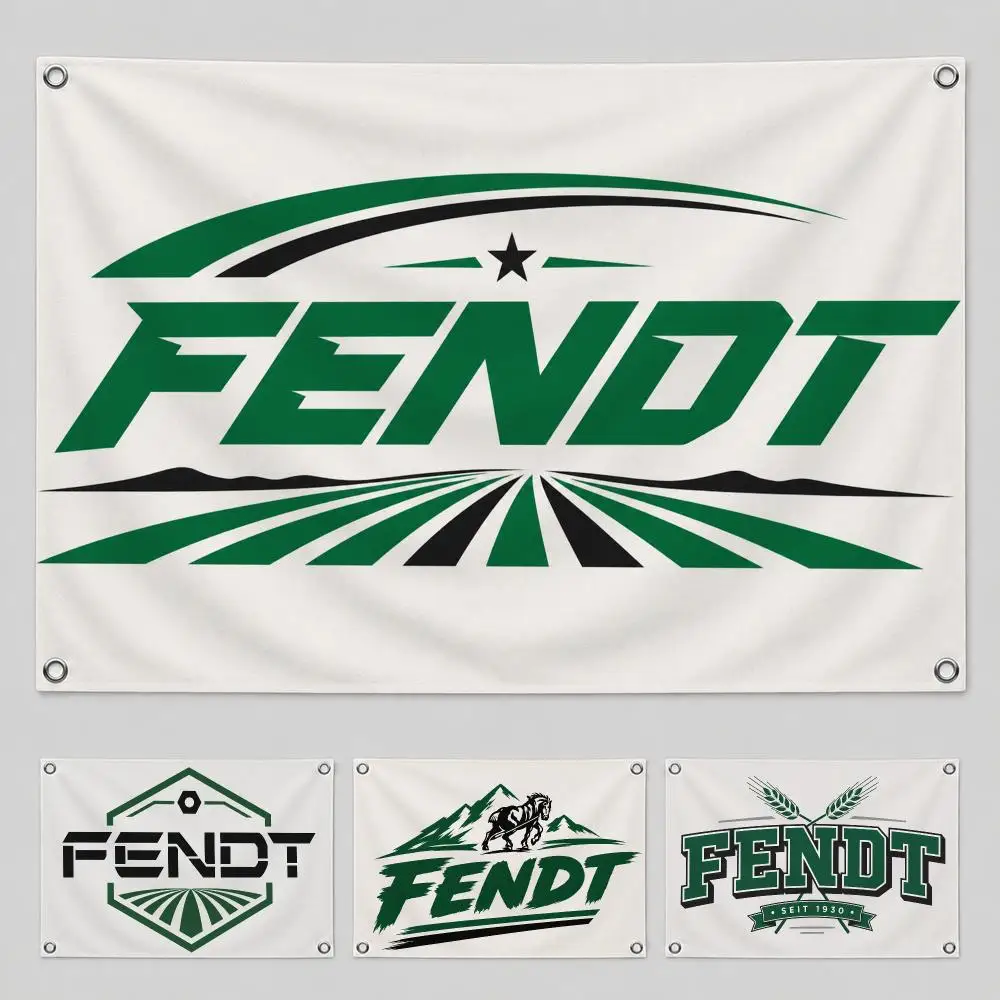 Fashion F-Fendt Flags Flags Minimalist Fabric Flag Fade-Resistant Outdoor Garden Banner Hanging Sign for Shop Home Decor