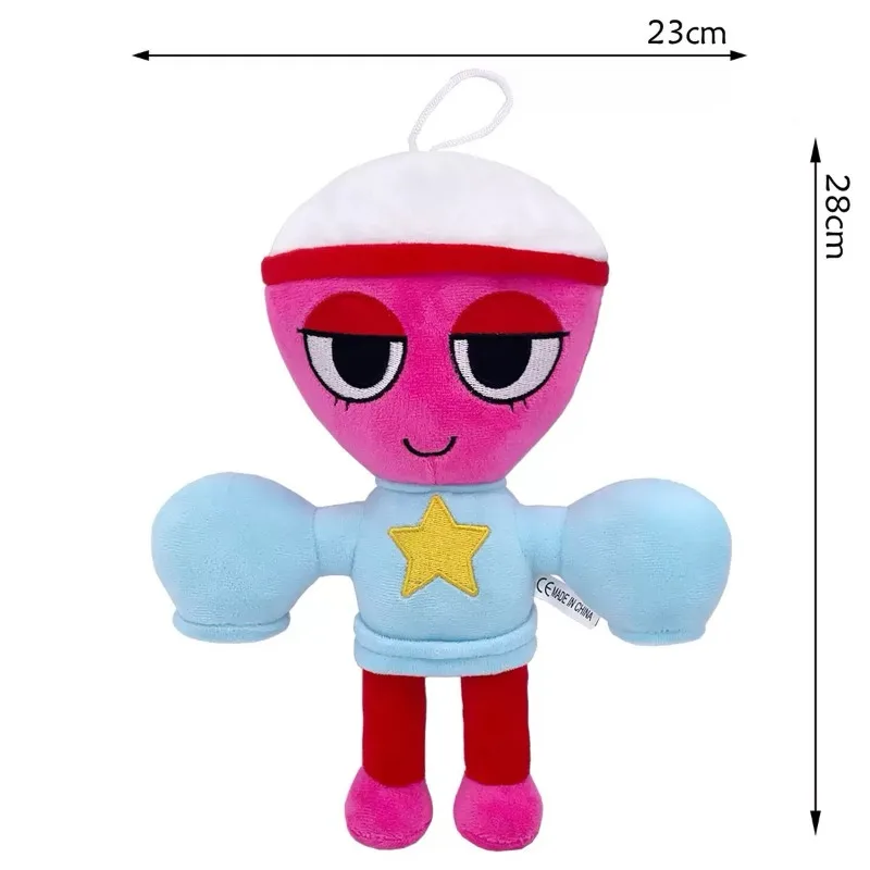 2025 juguetes de peluche del mundo Popular Dandy World, juego de terror de felpa irregular, muñeco de peluche de piedra de tela, regalo de cumpleaños
