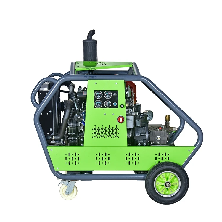 4-цилиндровая машина для очистки слива дизельного трубопровода с турбонаддувом, 11600 фунтов на квадратный дюйм, 800 бар, 18 л/мин