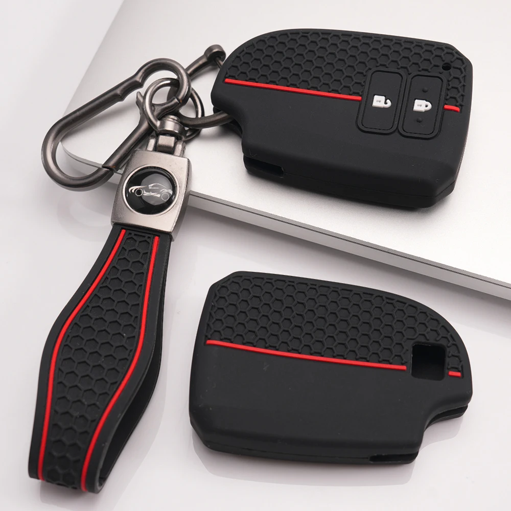 Remote Key Protector Keychain For Toyota Yaris X Yaris L Sedan Vios FS EZ Verso Vitz Aqua Prius C IQ Ractis Belta Corolla Axio