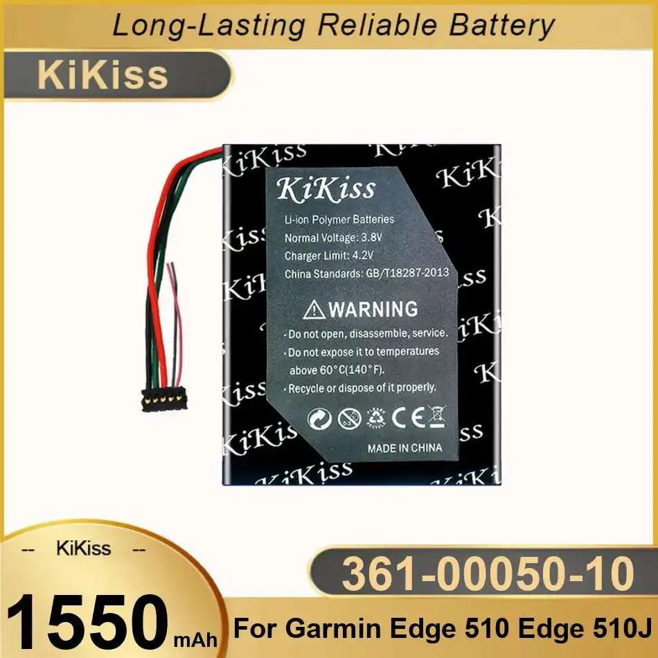 

Long Lasting 361-00050-10 1550Mah Gps Battery For Garmin Edge 510 510J High-Efficiency