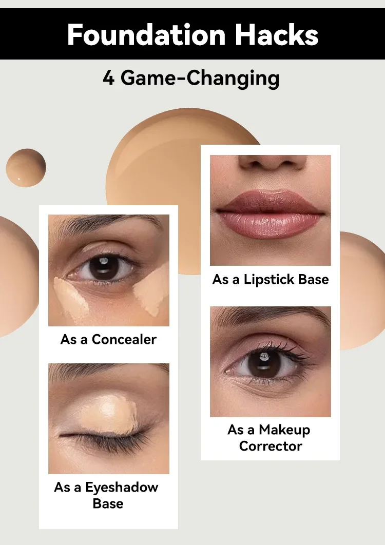 매트 피니쉬 파운데이션, 오일 컨트롤 프라이머 컨실러 비비 크림 풀 커버리지, 내추럴 롱래스팅, 완벽한 페이스 메이크업 co:06