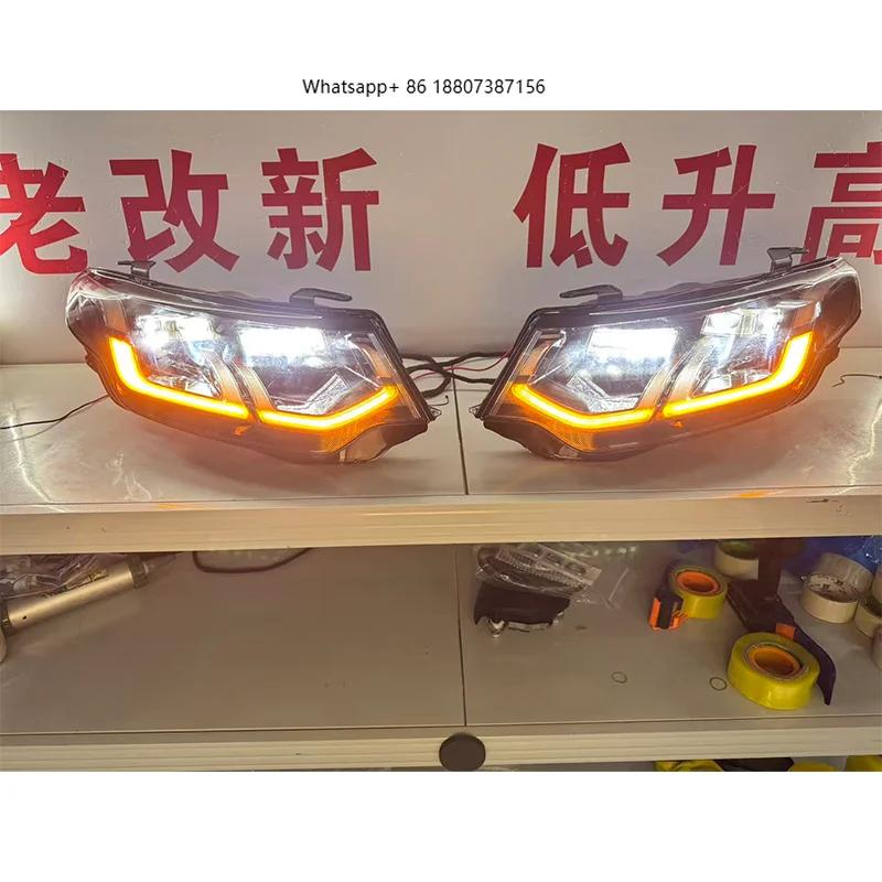 

For 2015-2019 for Discovery Sport LED Headlight Upgrade Kit-No Bumper Replacement Required