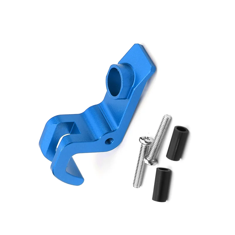 ABMF-RC 자동차 업그레이드 자동차 쉘 버클 자동차 쉘 고정 버클 키트 MJX 1/16 16208 16017 H16H RC 자동차 업그레이드 액세서리 블루