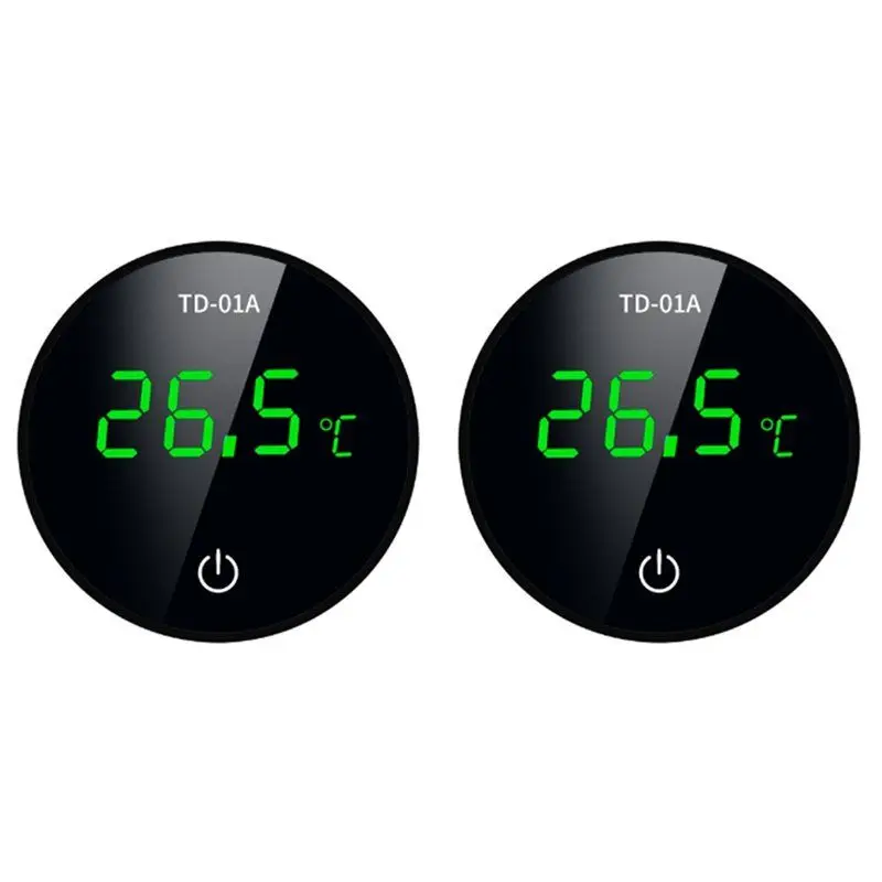 【FLASH DEAL】2X Fish Tank Thermometer Aquarium Thermometer Touch Stick Digital Aquarium Thermometer LED Display