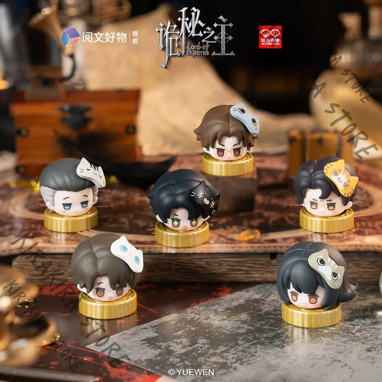 

Lord of Mysteries Leonard Mitchell official genuine Mascot Fashion Figurine Model Klein Moretti Cosplay desktop ornament Gifts