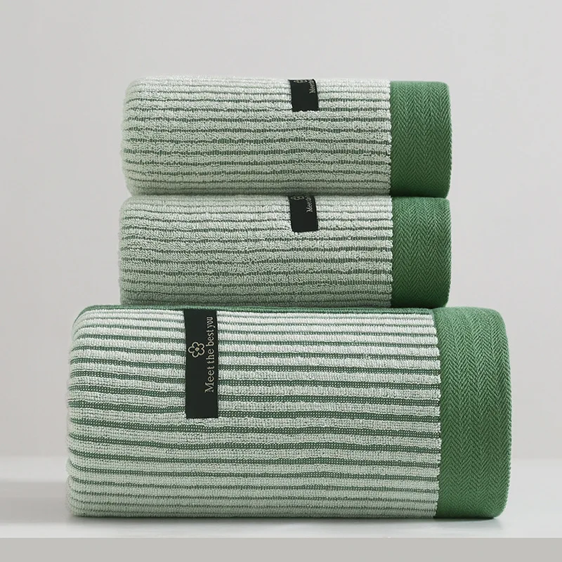 

Face Bath Towel Set for Men Women, Bathroom Terry Cloth, 100 Cotton, 70*140, 35*75 cm