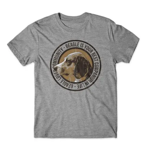 Dog2 Beagle T-Shirt 100% Cotton Premium Tee NEW