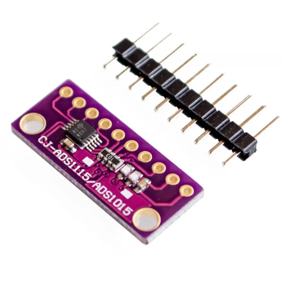 Immagine 5: GY-ADS1015 ADS1115 ADC a 12-16 bit - Modulo di conversione AD analogico-digitale a 4 canali