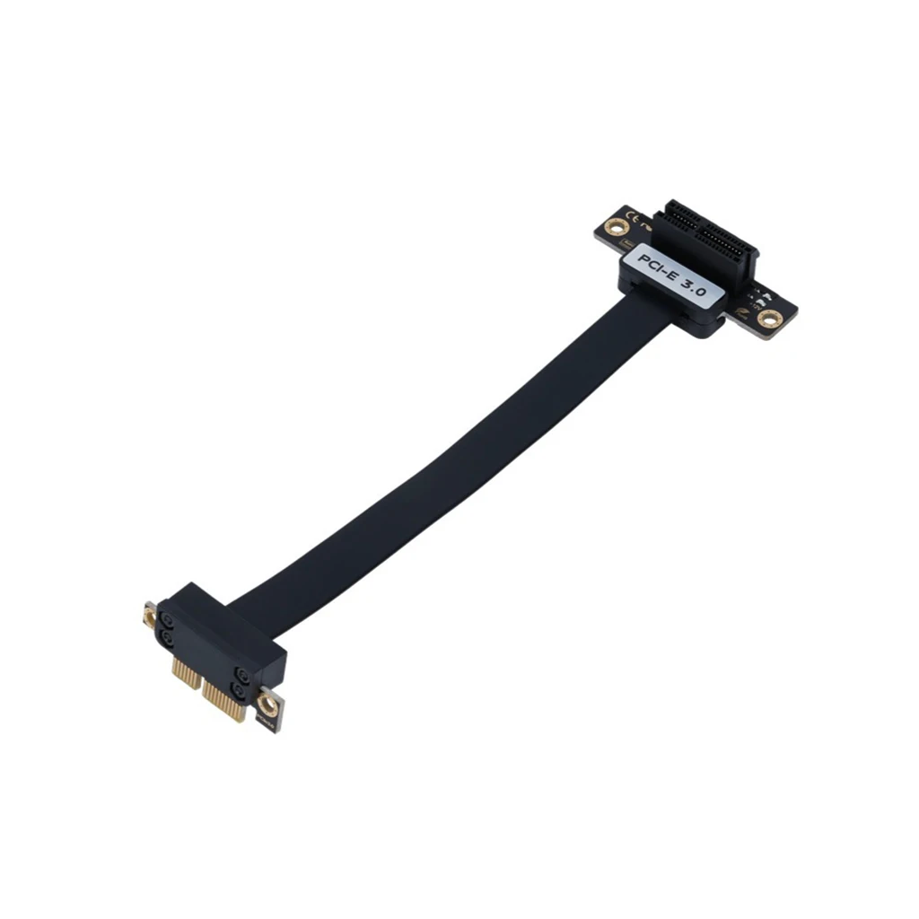 PCI-E 1X 3.0/4.0 GPU-Verlängerungskabel, vergoldeter PCIe X1/X4/X8/X16 Riser für NVMe SSD, Netzwerkkarte, Soundkarte, USB-Erweiterungskarte – Detail 20