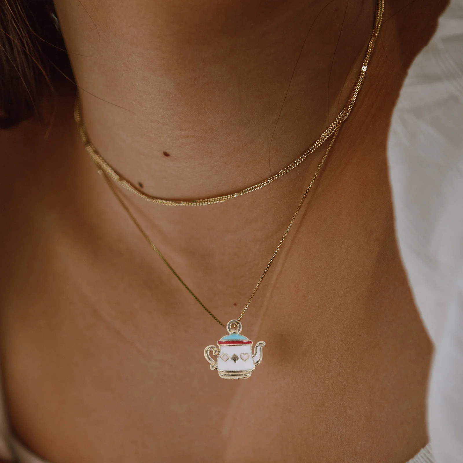 

30Pcs Teapot Pendant Charms DIY Earrings Accessories Handmade Jewelry Materials Charms for Jewelry Making Tea Pot Decor