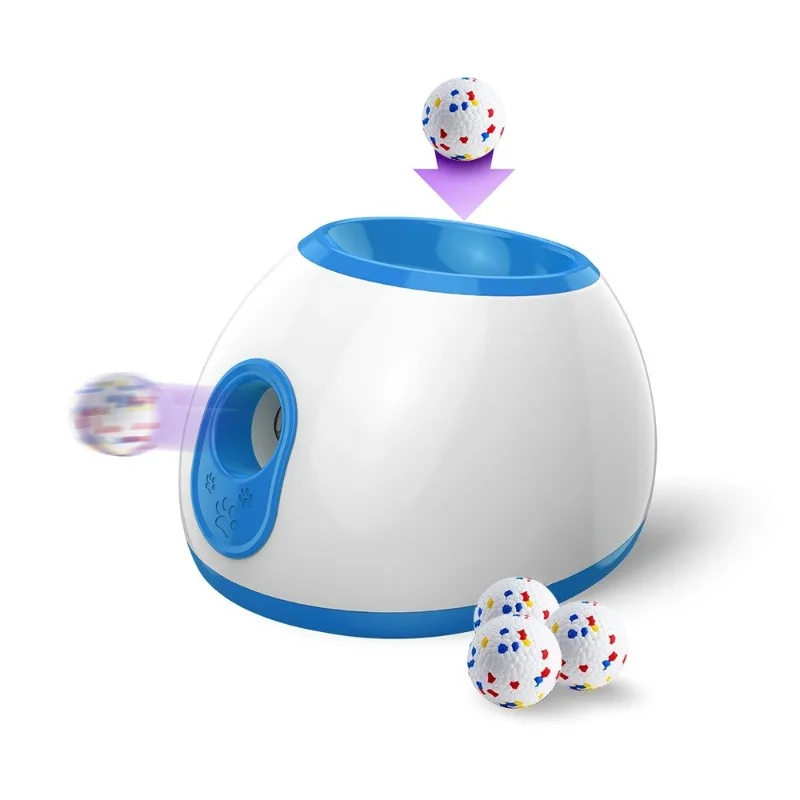 

Pet Dog Tennis Automatic Launcher Machine Intelligent Adjustable Interactive Toy Tee Machine