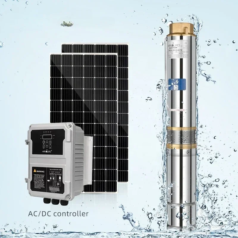 

4HP 4inch 13m3/h 150m 380V Solar Water Pump Submersible Solar Pumps for Agriculture Irrigate