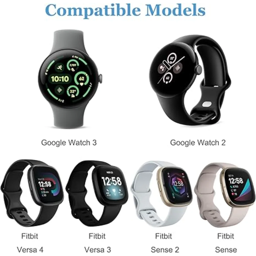 لساعة Google Pixel Watch 3/2 USB-C كابل شحن بديل لشاحن الساعة الذكية