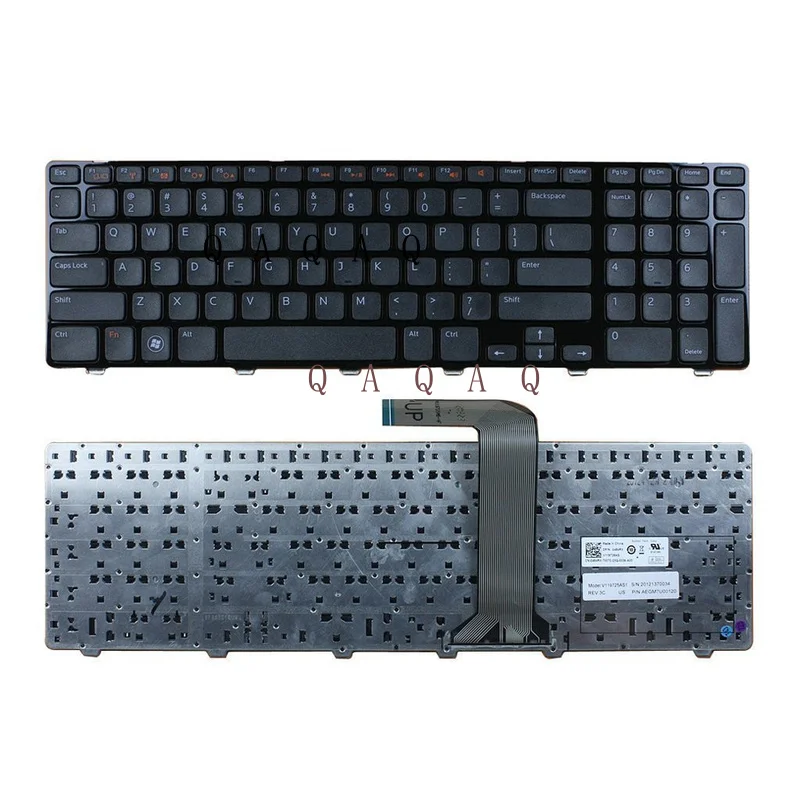 

QA новая клавиатура для ноутбука Dell Inspiron 17 17R N7110 Vostro 3750 XPS 17 L7