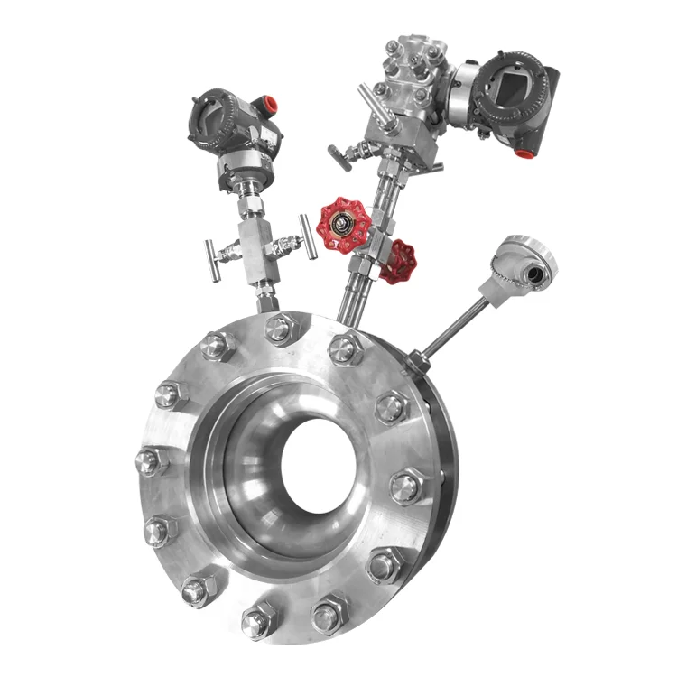 OEM Variable Area annubar  Pitot  Flowmeters Orifice Plate Flowmeter with Ambient Temperature 120 Degrees Celsius