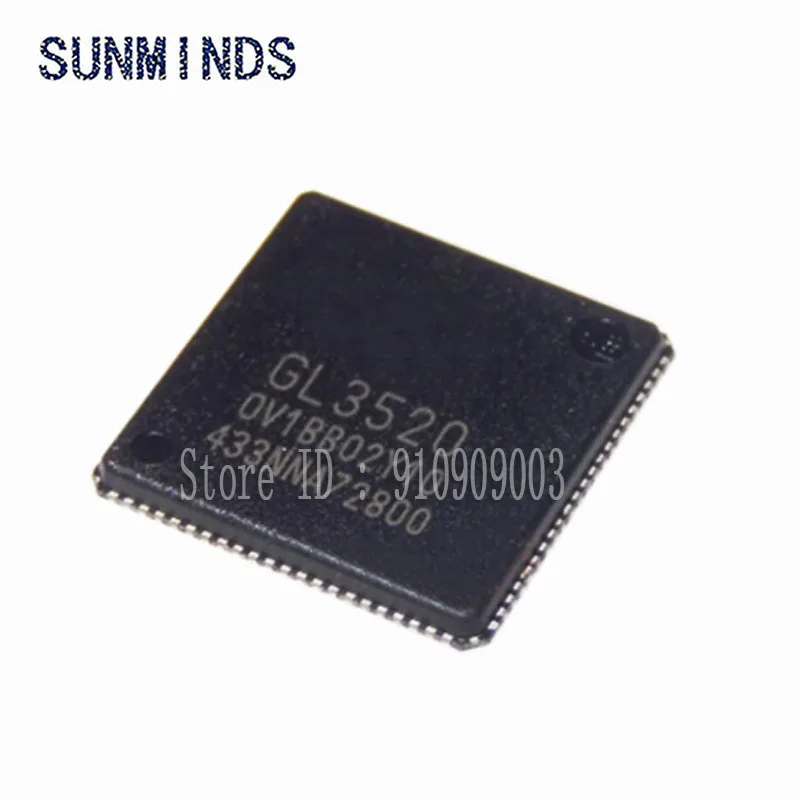 5Pcs GL3520 QFN USB3.0-HUB GL3520 QFN88 & QFN64 original chips in stock
