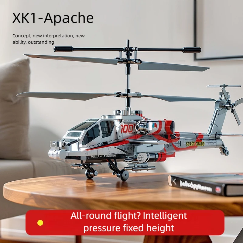 

2.4G RC Armed Fighting Helicopter Model 3 Motors 3.7V Battery Remote Control 50M Toys For Kids Max Flying Time 10 Mins