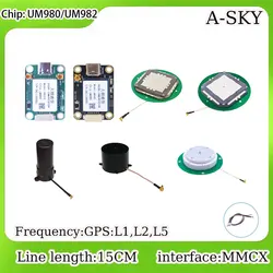 for UAV GNSS Full-Frequency Centimeter-level Low-power High-precision UM982 UM982 Module RTK GPS Module Differential Direction