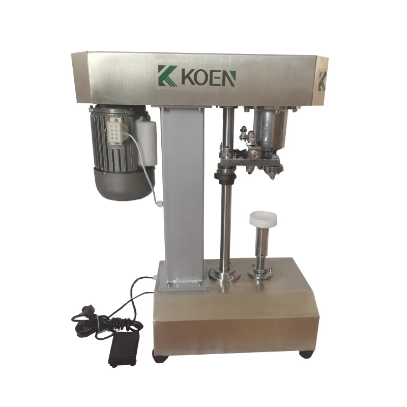 

Portable Tin Can Sealer Machine Plastic Can Sealing Equipment