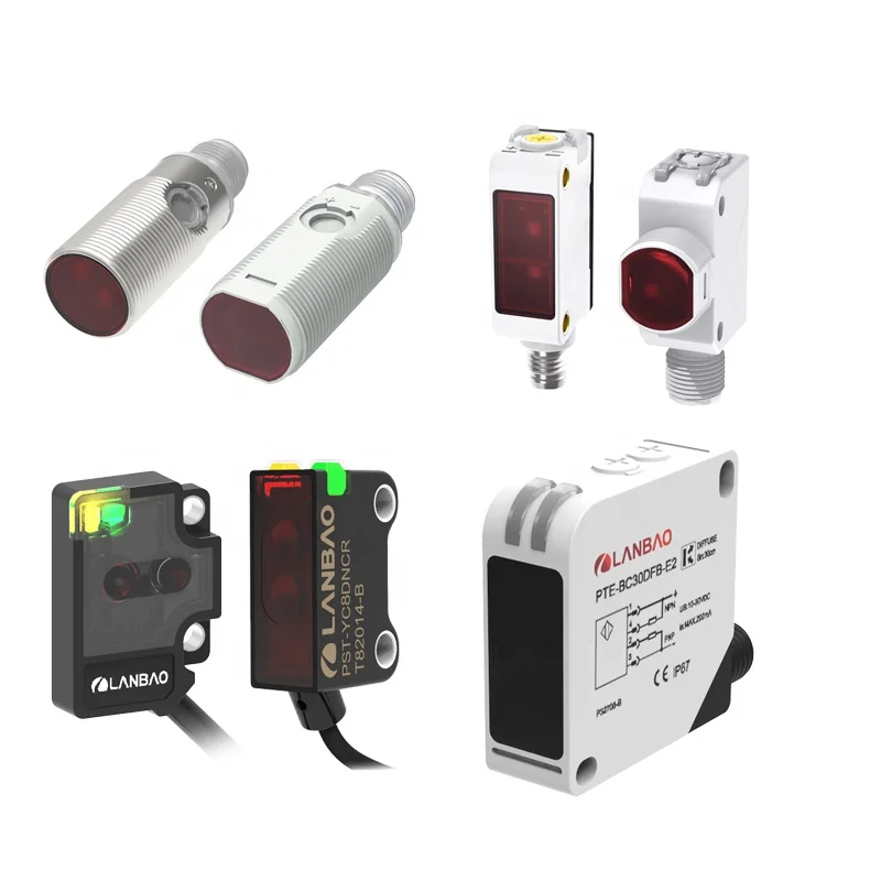 PNP /NPN NO/NC DC 10-30v Transparent Photoelectric Proximity Smart Sensor