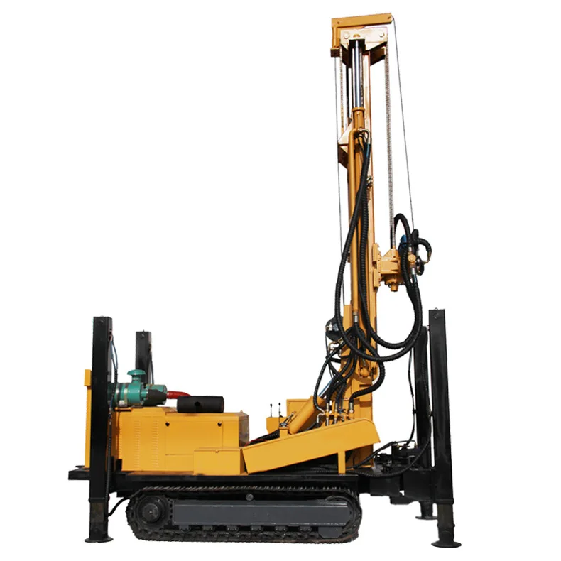 

Crawler exploration coring rig, water well drilling rig, deep hole pneumatic drilling rig, impact rock drilling rig equipment