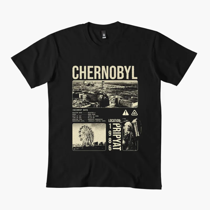 S.T.A.L.K.E.R. 2 Shadow of chernobyl Burtalism Danger exclusion zone gift t shirt Video game Graphic Clothes All size Tops S-6XL