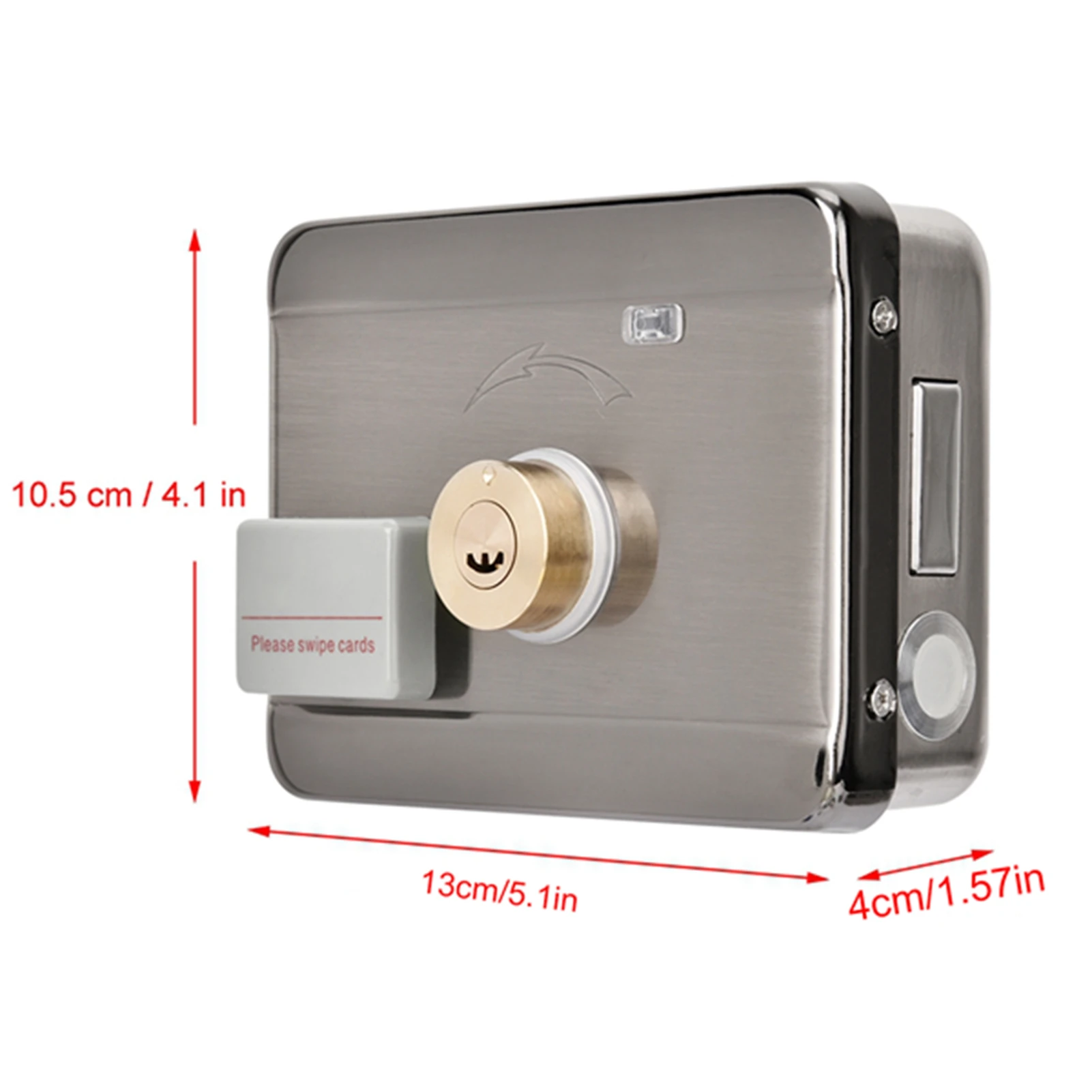 12V ドアロック ドアロック電子アクセスインテリジェントシステム ID ダブルヘッド 12V ドアロックスマートドアロックインテリジェントドアロック