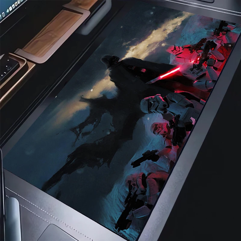 

Mouse Pad Gaming New S-star Mousepad D-darth V-vader MousePads W-wars Table Keyboard Pad Non-Slip Soft Computer Anime Desk Mat