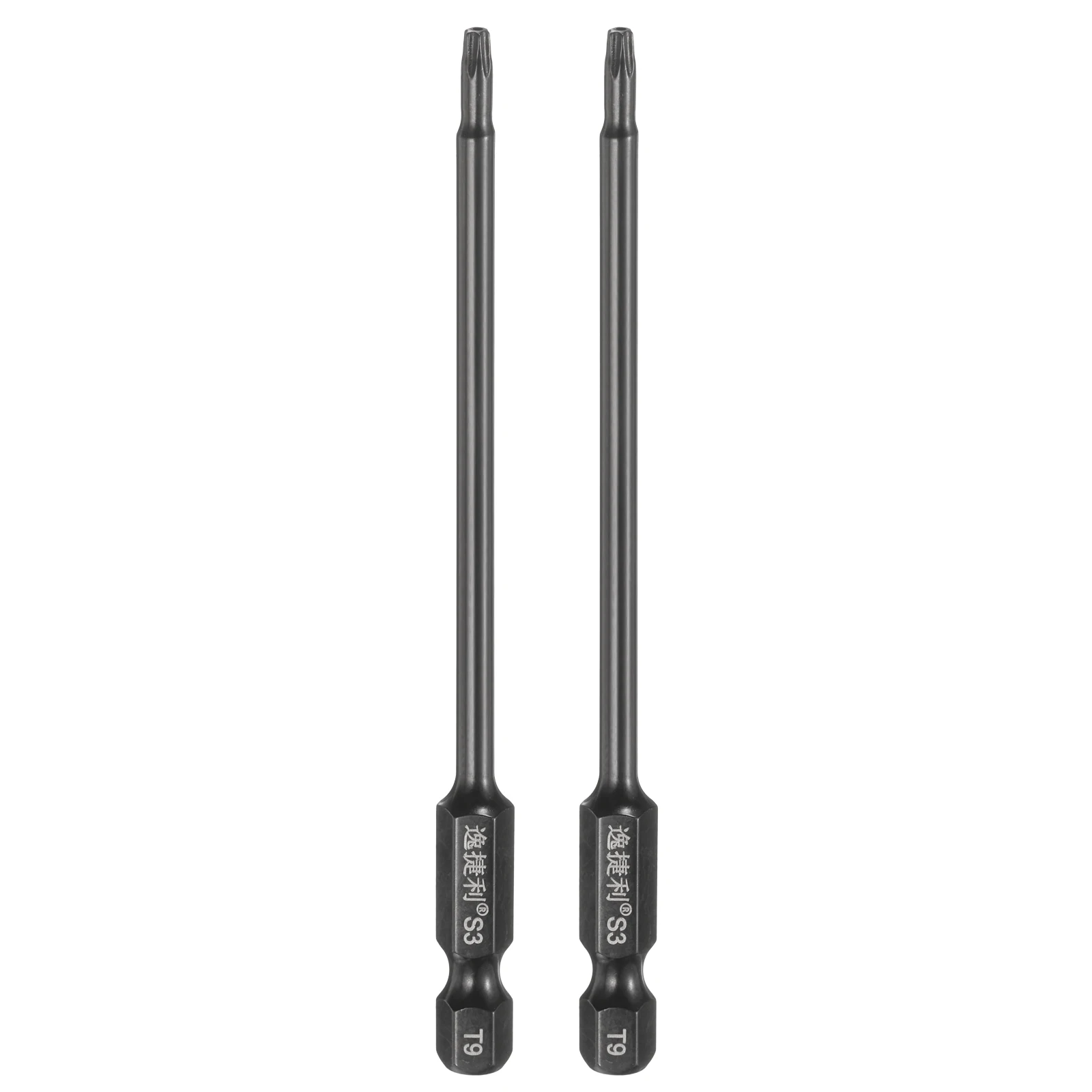 2/5pcs T7 T8 T9 T10 T15 T20 T25 T27 T30 T40 Security Torx Head Screwdriver Bit 1/4