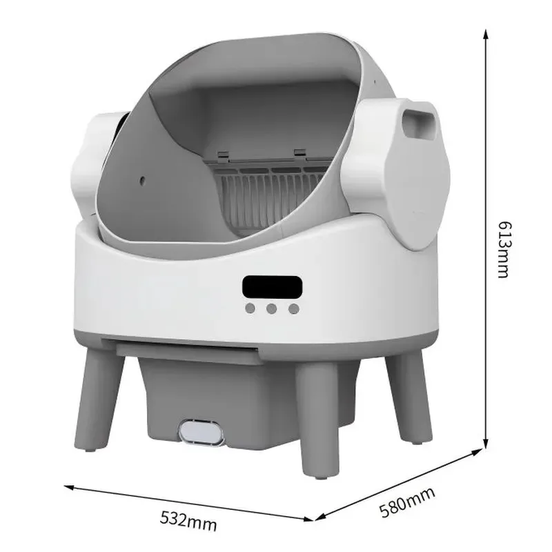 STLF Hot-selling application control Automatic self-cleaning box for easy cleaning 65 liters capacity PP/ABS