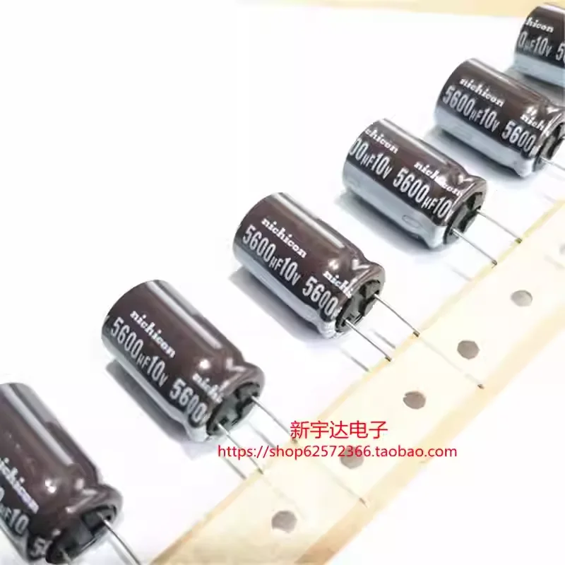 

10-100 шт. Nichicon 10V5600UF 16X25 серии PW, высокочастотный электролитический конденсатор с низким сопротивлением 5600UF10V