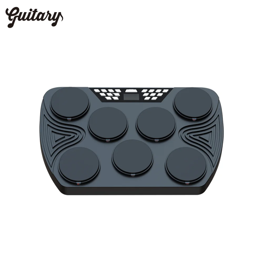 

Professional Accessory Pad Set Musical Instrument Electric Drum Kit with Speaker