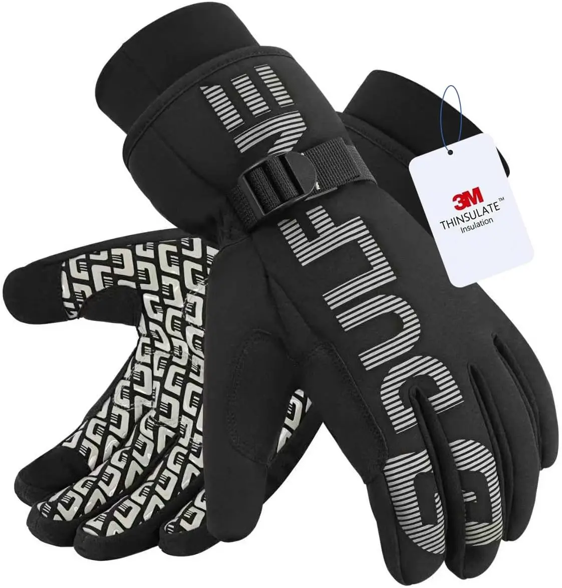 

100% Waterproof Winter Work Gloves For Men and Women, High Dexterity Touch Screen For Multipurpose,Excellent Grip