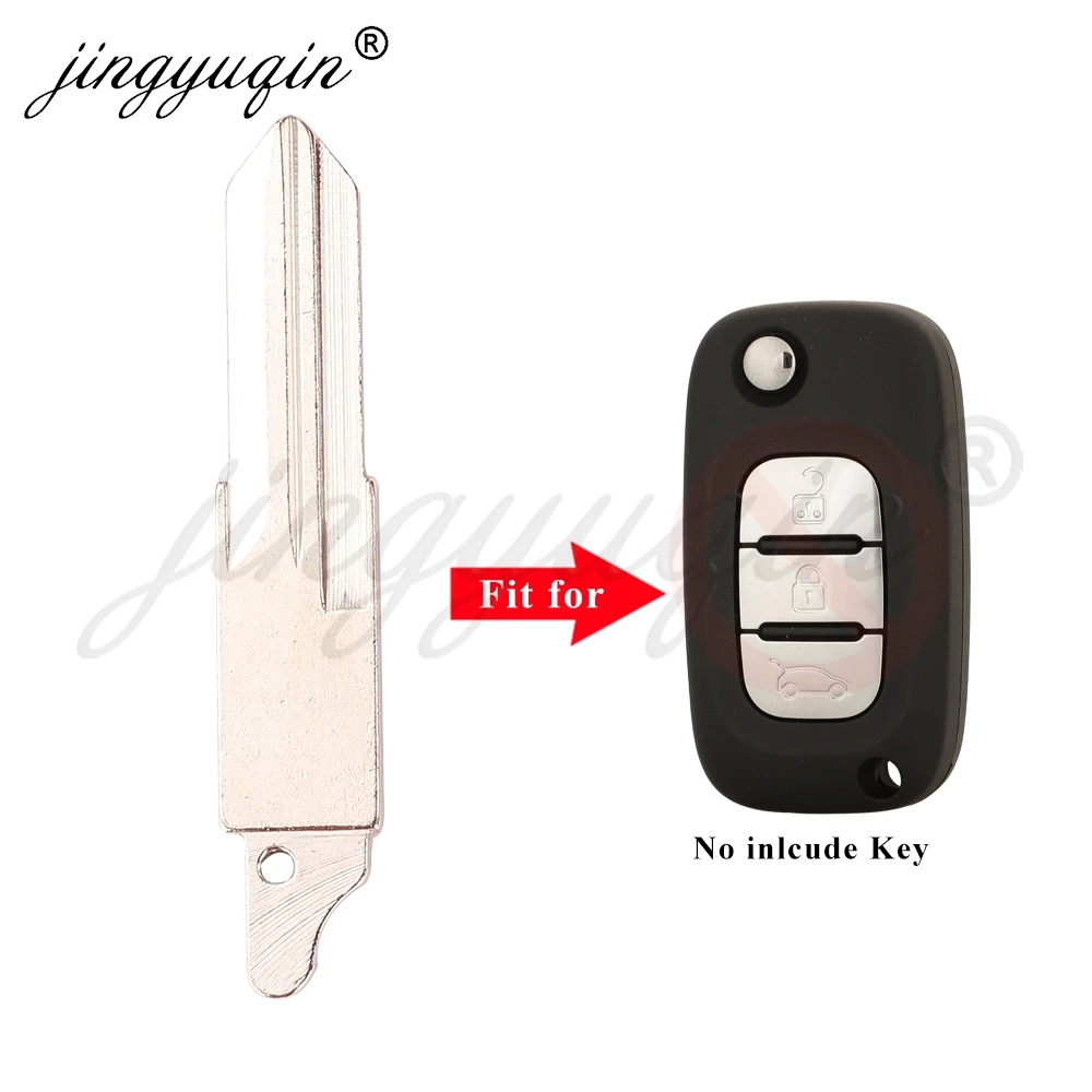 5/10/20pcs/lot VAC102 Flip Folding Remote Car Spare Key Blade Blank for Renault Megan Dacia Clio Dust Collector Lada Original