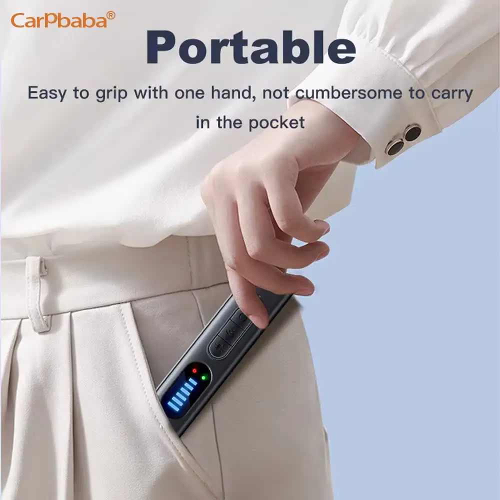 Camera Detector RF Wireless Signal Scanner Micro Camera Detector For Security Protection GPS Tracking Detector & Siren For Hotel