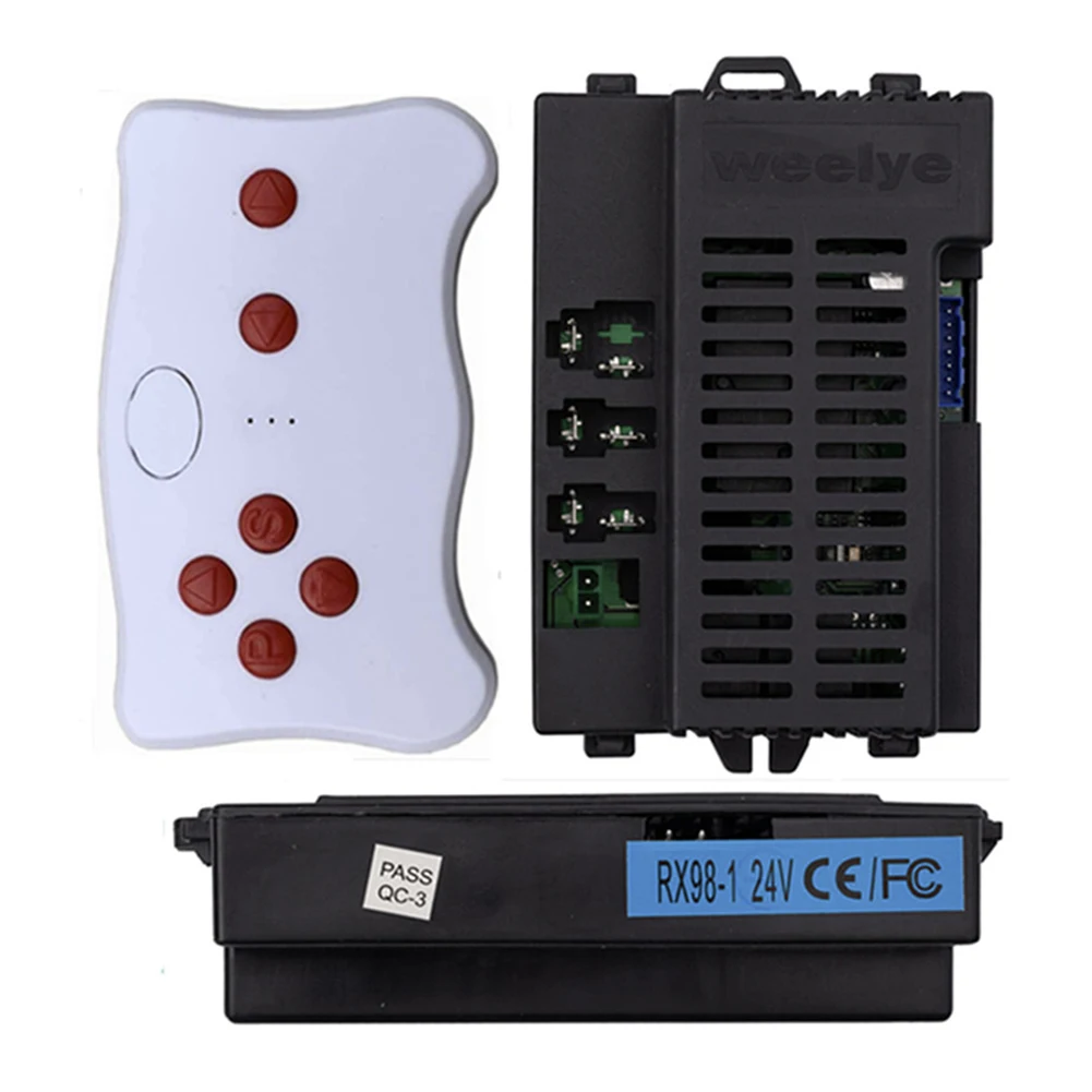 RX98 24V Control Box For For Children's Ride-On Electric Cars Remote Pairing Required Replacement Part Match Model Number