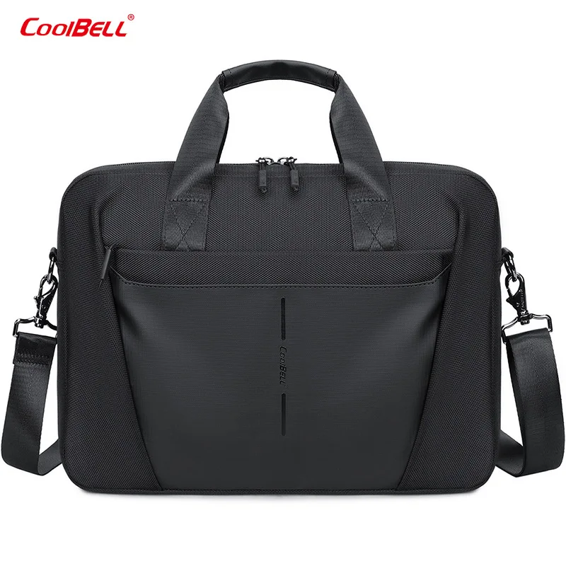 Laptop Tote Bag, Business Briefcase, Adjustable Shoulder Straps, Zipper Closure - Perfect for School, Office and Daily Commute