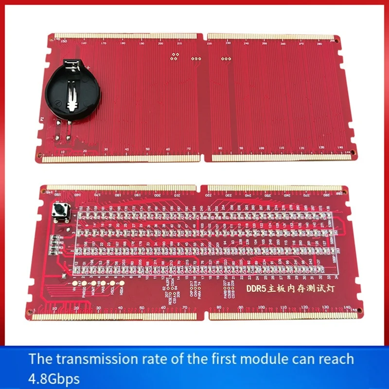 Probador de ranura de memoria DDR5, amplia compatibilidad, probador de memoria DDR5 para reparación de memoria de computadora, duradero, fácil de usar