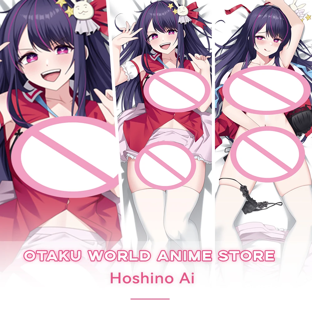 

Oshi No Ko Hoshino Ai Dakimakura Anime Two-side Peachskin Hugging Body Pillow Case Cushion Pillow Cover Otaku Waifu Decor