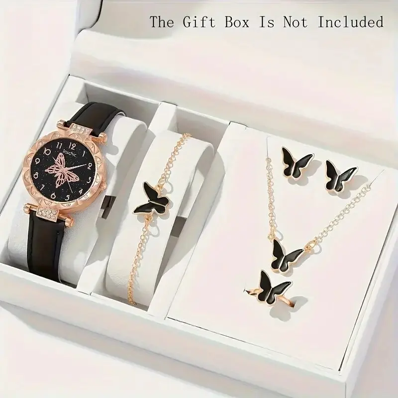 Hot Selling Ladies' Elegant and Fashionable Watch butterfly Jewelry, Suitable for Daily Wear, Is the Perfect Gift for Friends