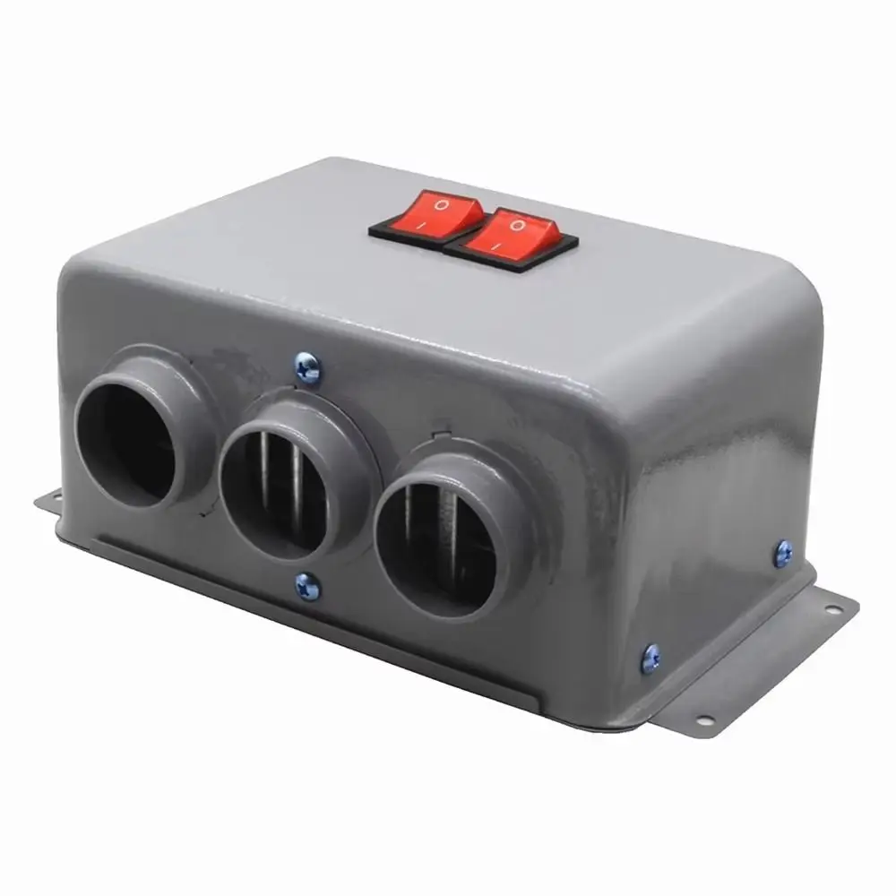12V/24V Car Heater 600W‑800W High Power Electric Heater Fan Anti-Fog Low Noise Portable Demister Defroster