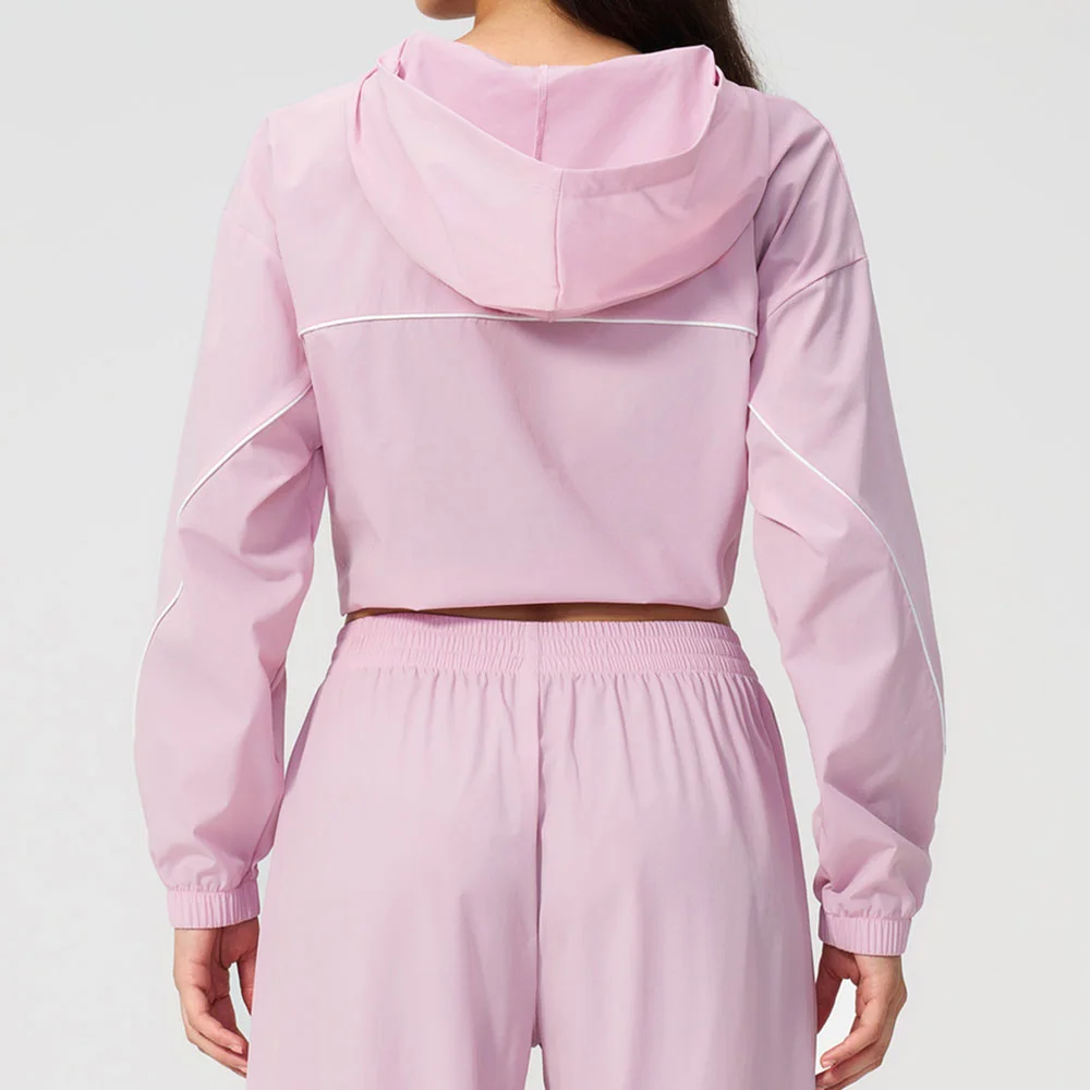 New Sunscreen Hooded Long Sleeved Women's Yoga Top Quick Drying Sports Jacket Summer Outdoor Running Uv Resistant Ventilate Top