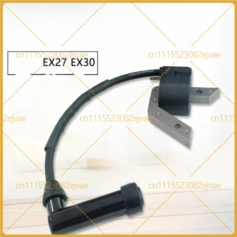 Ignition Coil for Robin Engine EX27 EX30 9HP Engine Parts, Lawn Mower Cutter High Voltage Ignition Pack