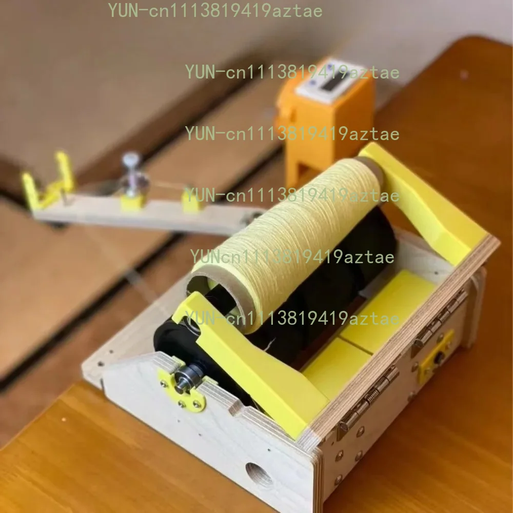 Electric Automatic Yarn Winder Portable Motor Cone Thread Winding Machine DIY Knitting Crochet Wooden Thread Holder